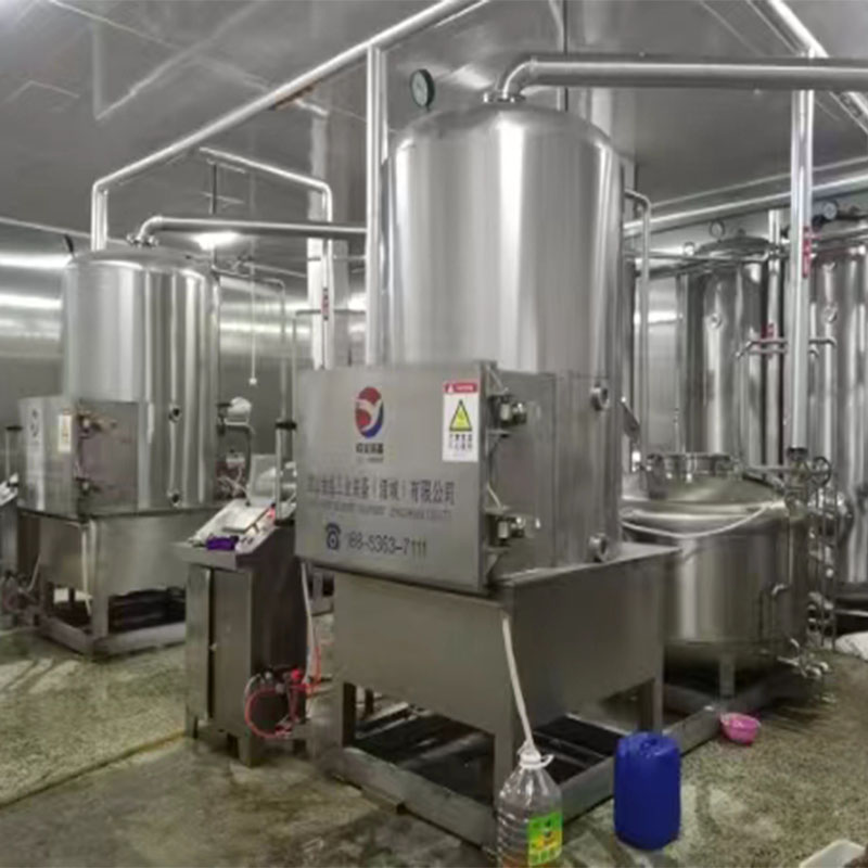 江蘇連云港客戶制作香酥小黃魚試機現場